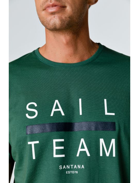 Snta T-shirt με Τύπωμα Sail Team