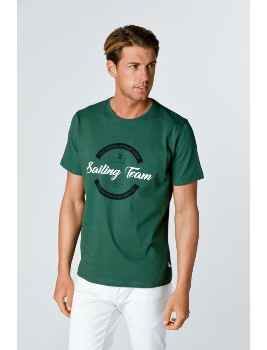 Snta T-shirt με Τύπωμα Puffy Sailing Team