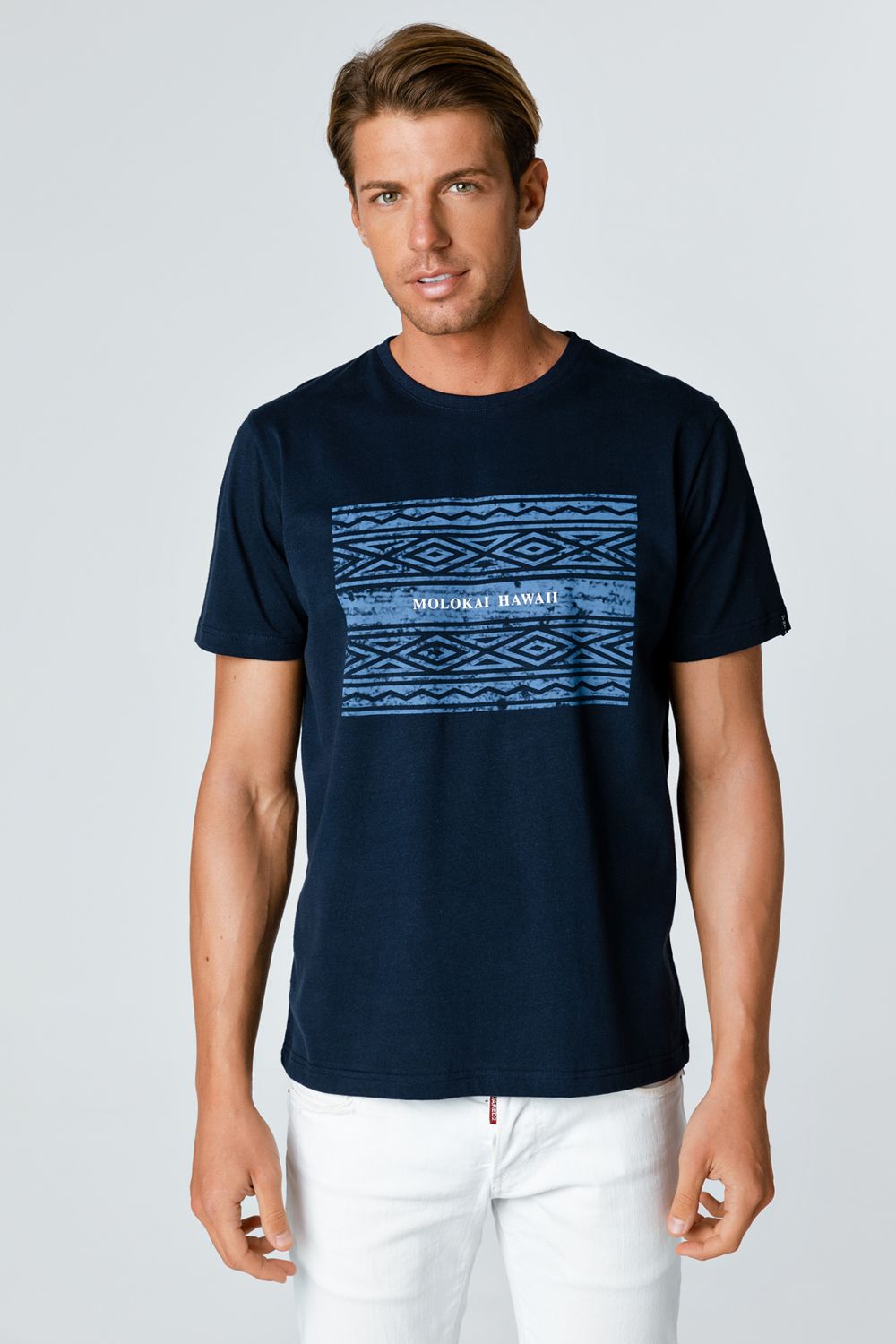 Snta T-shirt με Τύπωμα Molokai Hawaii
