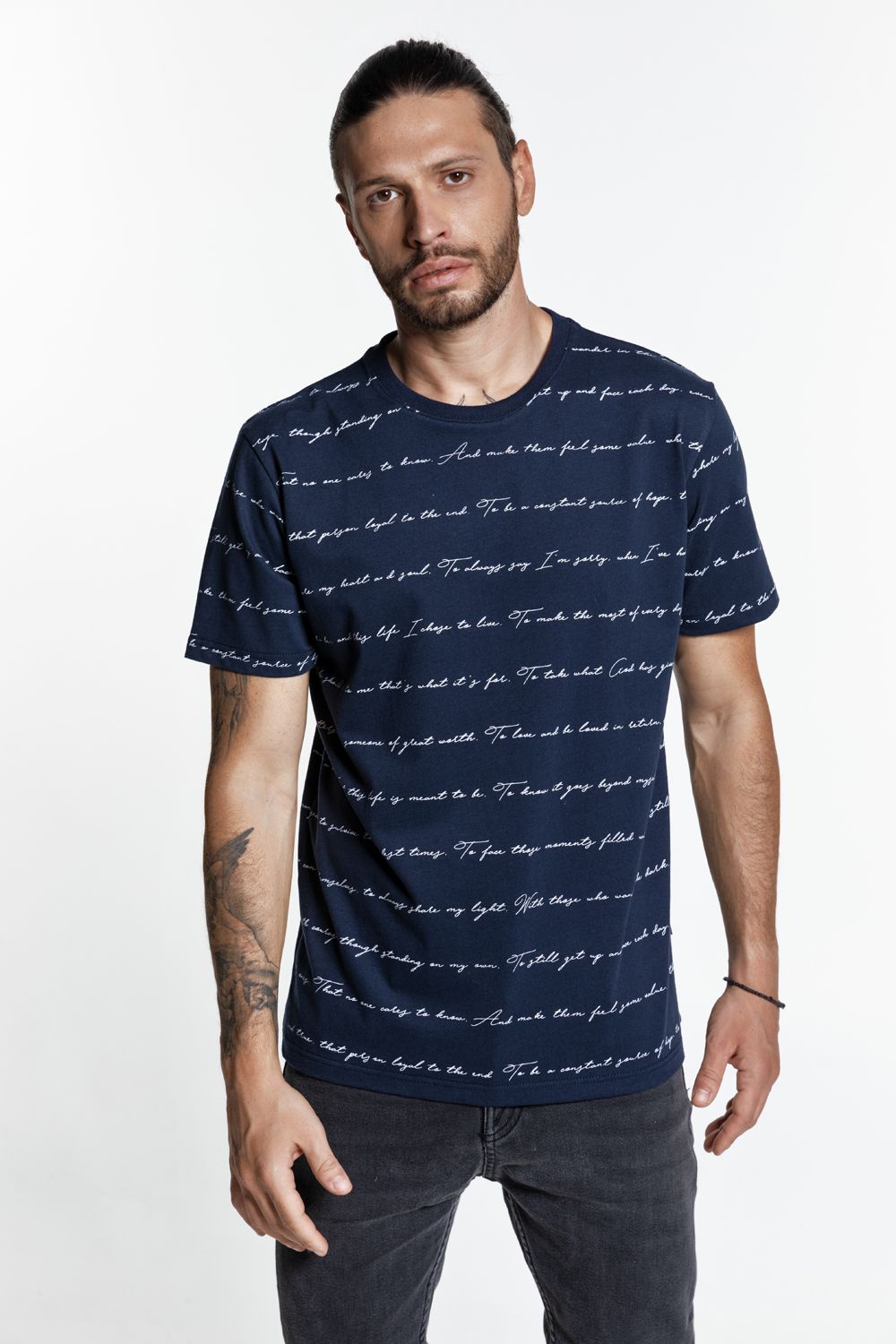 Snta T-shirt με Τύπωμα Allover
