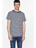 North 56°4 T-shirt Ριγέ με Κέντημα