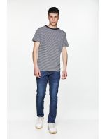 North 56°4 T-shirt Ριγέ με Κέντημα