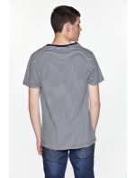 North 56°4 T-shirt Ριγέ με Κέντημα