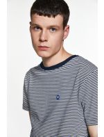 North 56°4 T-shirt Ριγέ με Κέντημα