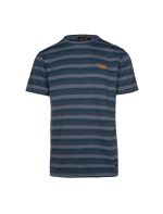 Replika T-shirt Ριγέ με Κέντημα