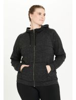 Q Plus Size Ζακέτα Olivia W Melange Sweat Hoody