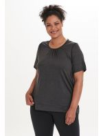 Q Plus Size T-shirt Bree W Melange S/S Tee