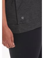 Q Plus Size T-shirt Bree W Melange S/S Tee