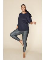 Q Plus Size T-shirt Jenirei W Soft Touch 3/4 Tee