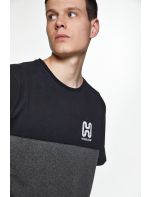Hoodloom T-shirt 2χρωμο με Τύπωμα H