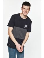 Hoodloom T-shirt 2χρωμο με Τύπωμα H