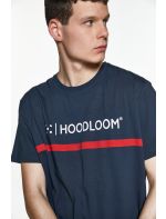 Hoodloom T-shirt με Τύπωμα Red Line