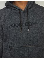 Hoodloom Μπλούζα Φούτερ με Κουκούλα με Κέντημα&Τσέπη