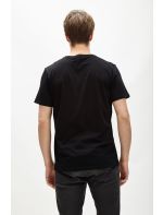 Hoodloom T-shirt με Τύπωμα Κάθετο Five Dots