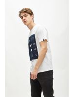 Hoodloom T-shirt με Τύπωμα Five Dots in Frame