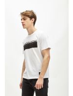 Hoodloom T-shirt με Τύπωμα 2χρωμο