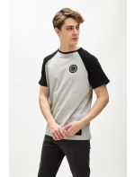 Hoodloom T-shirt 2χρωμο Raglan