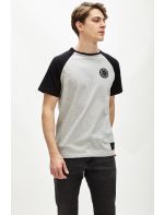 Hoodloom T-shirt 2χρωμο Raglan