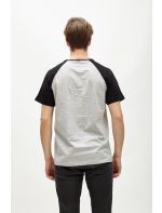 Hoodloom T-shirt 2χρωμο Raglan