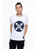 Hoodloom T-shirt με Τύπωμα Round X