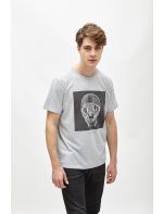 Hoodloom T-shirt με Τύπωμα Helmet Skull