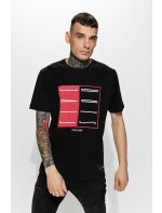Hoodloom T-shirt με Τύπωμα Vertical 5Dots