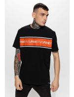 Hoodloom T-shirt με Τύπωμα FIVE BW Stripes