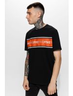 Hoodloom T-shirt με Τύπωμα FIVE BW Stripes