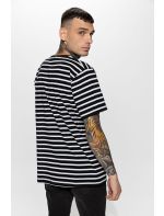 Hoodloom T-shirt Ριγέ με Τύπωμα FIVE
