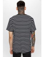 Hoodloom T-shirt Ριγέ με Τύπωμα FIVE