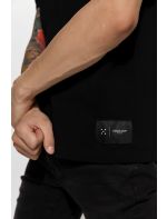 Hoodloom T-shirt Πικέ με Τύπωμα Rubber
