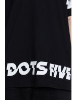 Hoodloom T-shirt με Τύπωμα Allaround 5Dots
