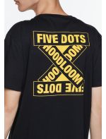Hoodloom T-shirt με Πίσω Τύπωμα X FIVE DOTS