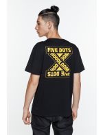 Hoodloom T-shirt με Πίσω Τύπωμα X FIVE DOTS