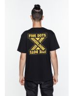 Hoodloom T-shirt με Πίσω Τύπωμα X FIVE DOTS