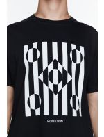 Hoodloom T-shirt με Τύπωμα 5Dots Striped