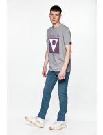 Hoodloom T-shirt με Τύπωμα Dot in Triangle