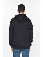 Hoodloom Μπλούζα Φούτερ με Κουκούλα&Τύπωμα Rhombus