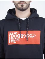 Hoodloom Μπλούζα Φούτερ με Κουκούλα&Τύπωμα Mind