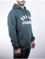 Hoodloom Μπλούζα Φούτερ με Κουκούλα&Τύπωμα Urban Freedom