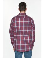 Hoodloom Πουκάμισο με Μακρύ Μανίκι checked