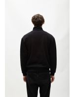 Hoodloom Μπλούζα Φούτερ με Τύπωμα Five Dots&Φερμουάρ