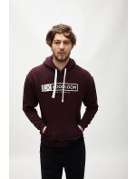 Hoodloom Μπλούζα Φούτερ με Κουκούλα&Τύπωμα Free Yourself