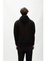 Hoodloom Μπλούζα Φούτερ με Κουκούλα, Τύπωμα&Τσέπη