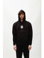 Hoodloom Μπλούζα Φούτερ με Κουκούλα, Τύπωμα&Τσέπη