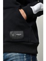 Hoodloom Μπλούζα Φούτερ με Κουκούλα&Τύπωμα στην Κουκούλα