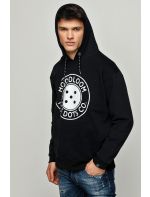 Hoodloom Μπλούζα Φούτερ με Κουκούλα&Τύπωμα HL in Circle