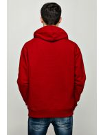 Hoodloom Μπλούζα Φούτερ με Κουκούλα&Τύπωμα X