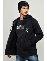 Hoodloom Ζακέτα Μακριά με Κουκούλα& Τύπωμα Five Dots
