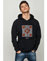 Hoodloom Μπλούζα Φούτερ με Κουκούλα&Τύπωμα From Vision